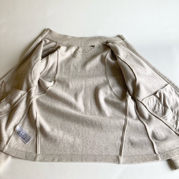 Men’s Tommy Bahama Oatmeal Cotton Full Zip Jacket size L - Picture 9 of 12